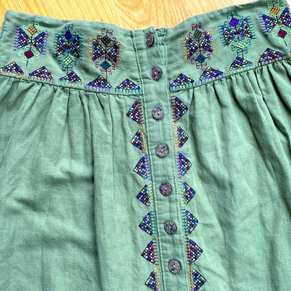 Maeve Green Skirt - Picture 4 of 6